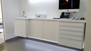 Mueble colgante. Muebles para clínica dental Jeb Proclilab