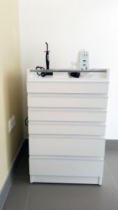 Muebles rodante. Muebles para clínica dental Jeb Proclilab